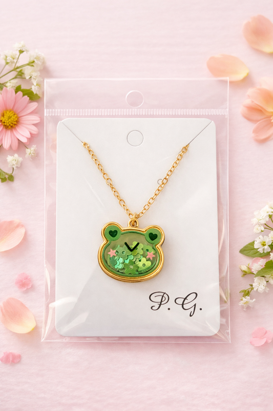 Spring Time Sparkle Animals - Necklace